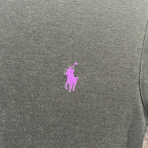 ralph lauren sport pima cotton pony logo turtle neck size M - Picture 2 of 7